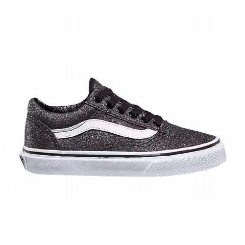 Vans Old Skool Kids 'Glitter - Rainbow Black'