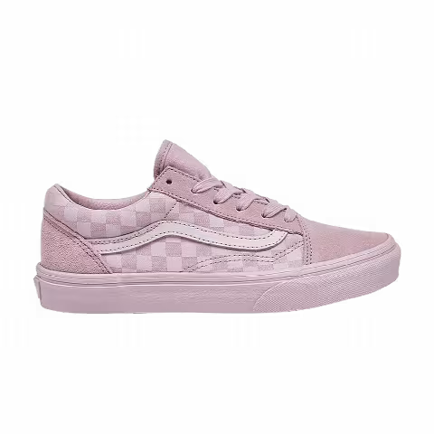 Vans Old Skool Kids 'Lilac Snow Checkerboard'