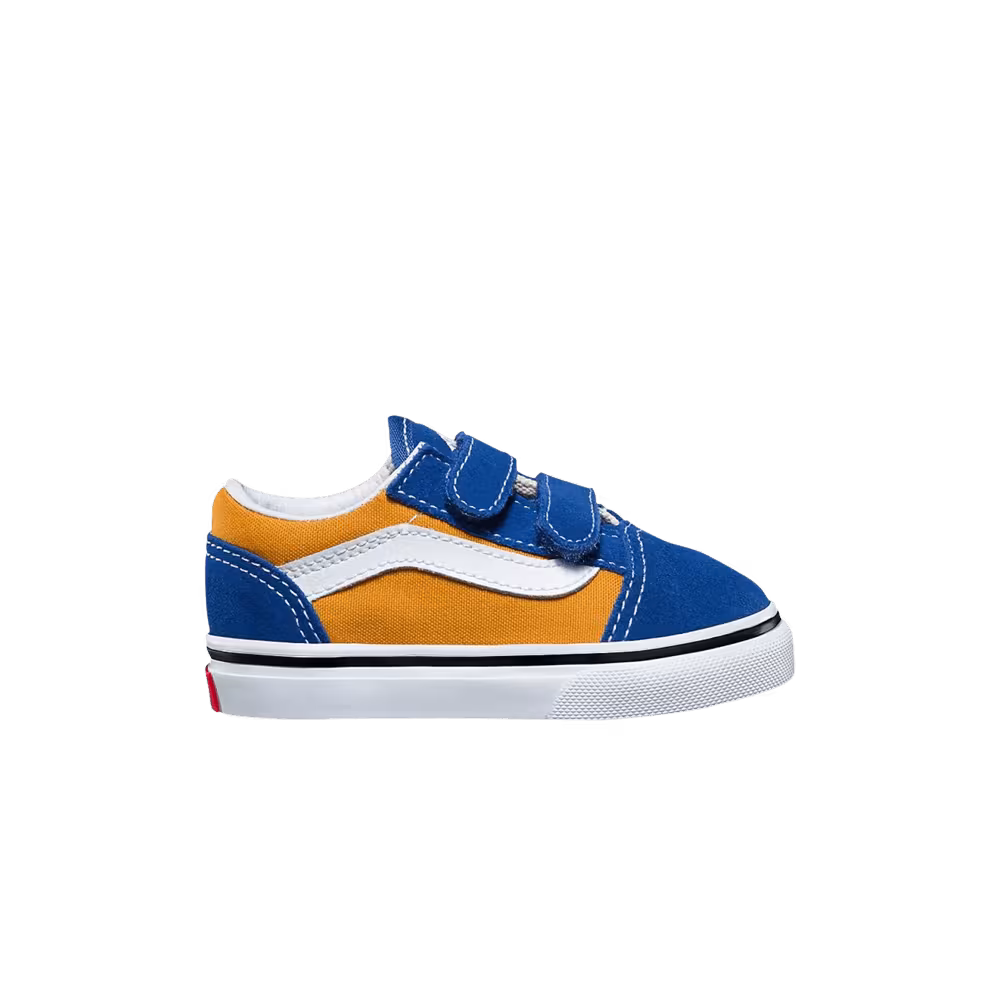 Vans Old Skool V Toddler Pop - Blue Gold