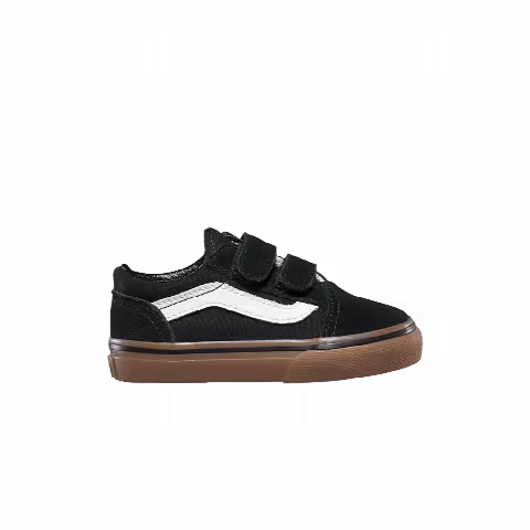 Vans Old Skool V Toddler 'Black Gumsole'