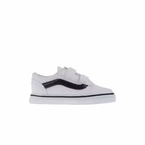 Vans Old Skool V Toddler 'Classic Tumble - White'