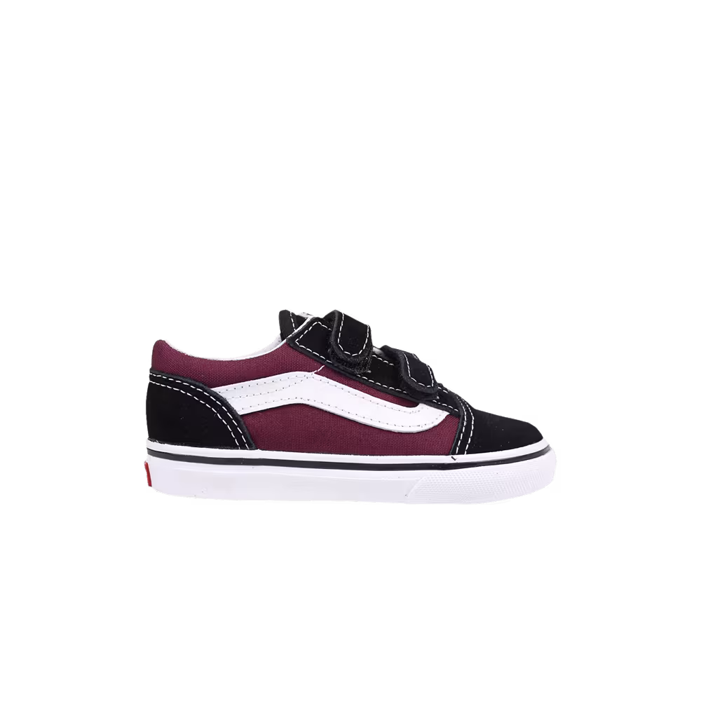Vans Old Skool V Toddler Pop - Burgundy