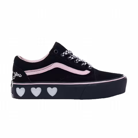 Lazy Oaf x Vans Wmns Old Skool Platform 'Black'