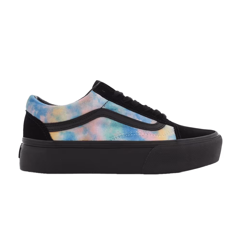 Vans Women's Old Skool Platform Tie-Dye