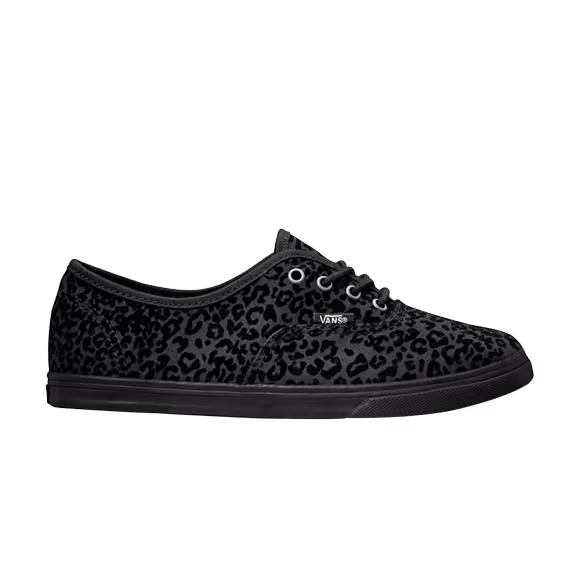 Vans Authentic Lo Pro Cheetah Black