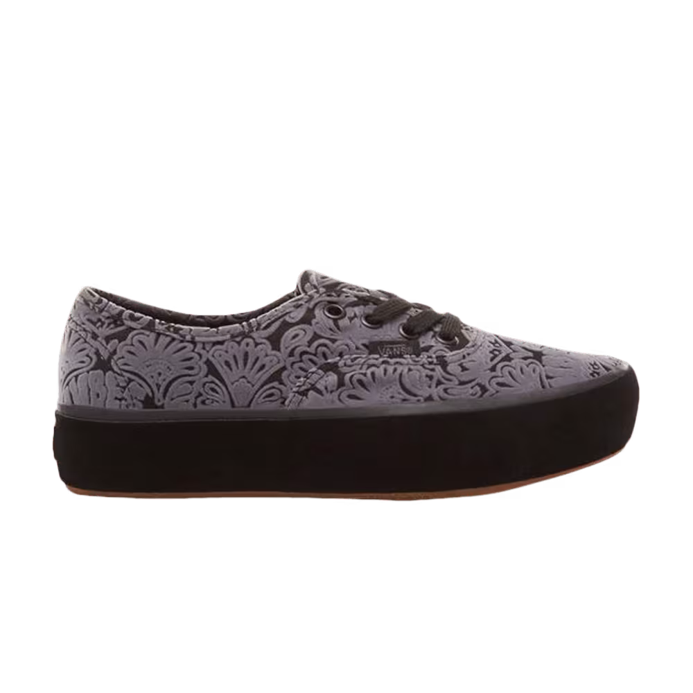 Vans Authentic Platform 2.0 Sidewall Wrap - Black
