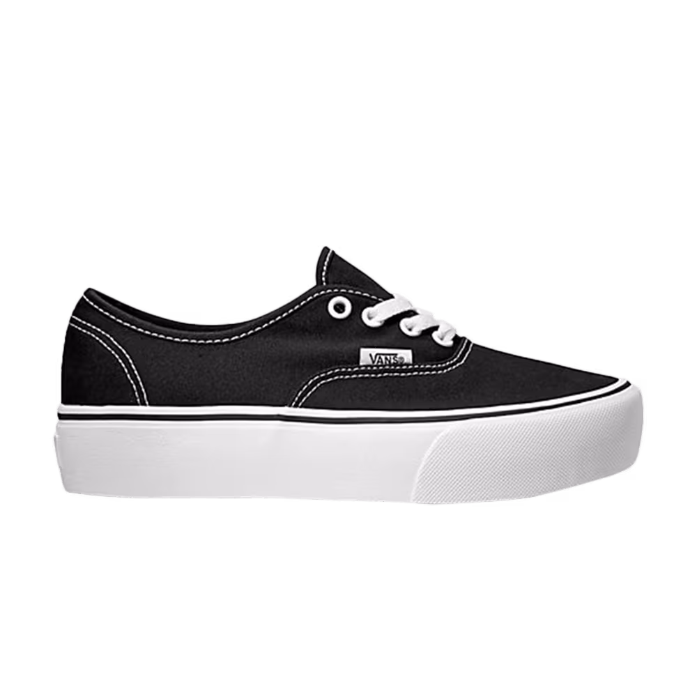 Vans Authentic Platform Black