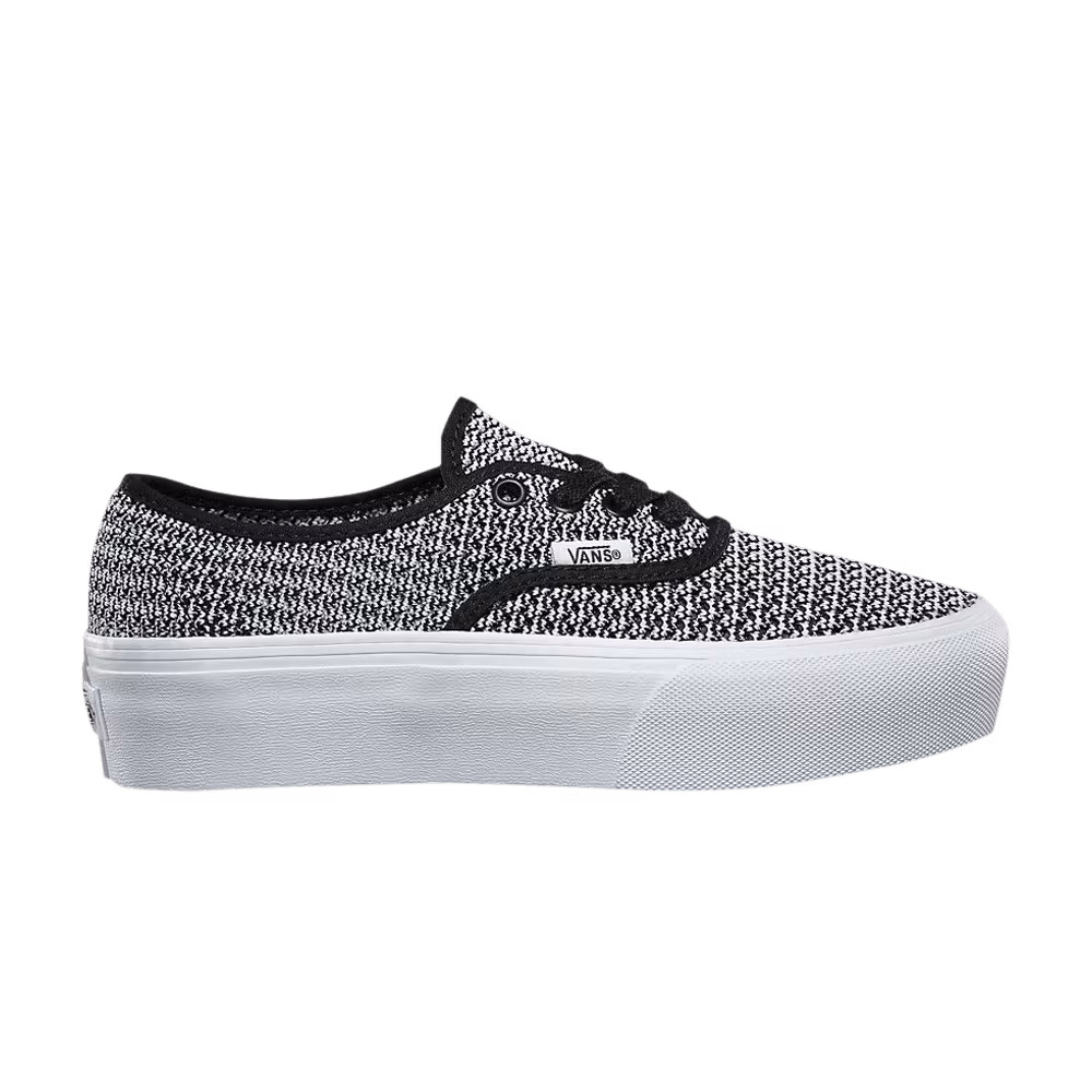 Vans Authentic Platform 2.0 Summer Mesh - Black