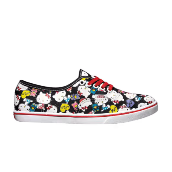 Vans Authentic Lo Pro Hello Kitty Black/ Red