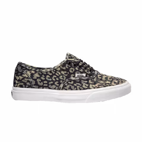 Vans Authentic Slim Washed Leopard/ Black