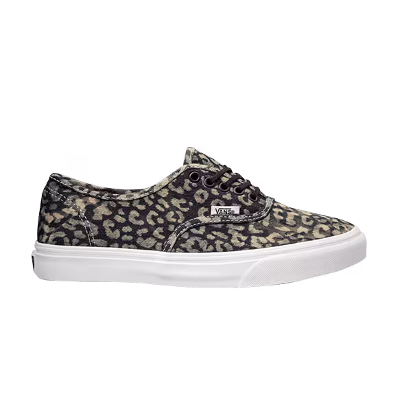 Vans Authentic Slim Washed Leopard/ Black