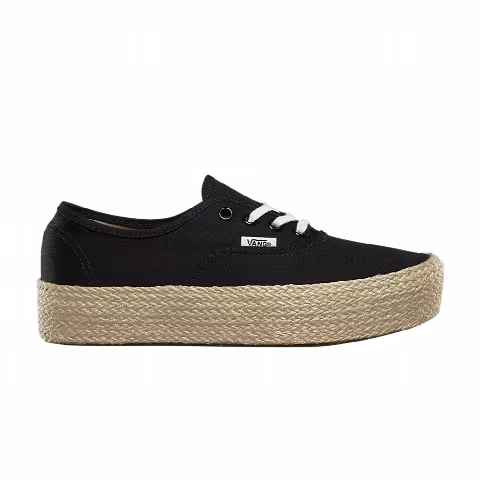 Vans Authentic Platform Espadrille 'Black'