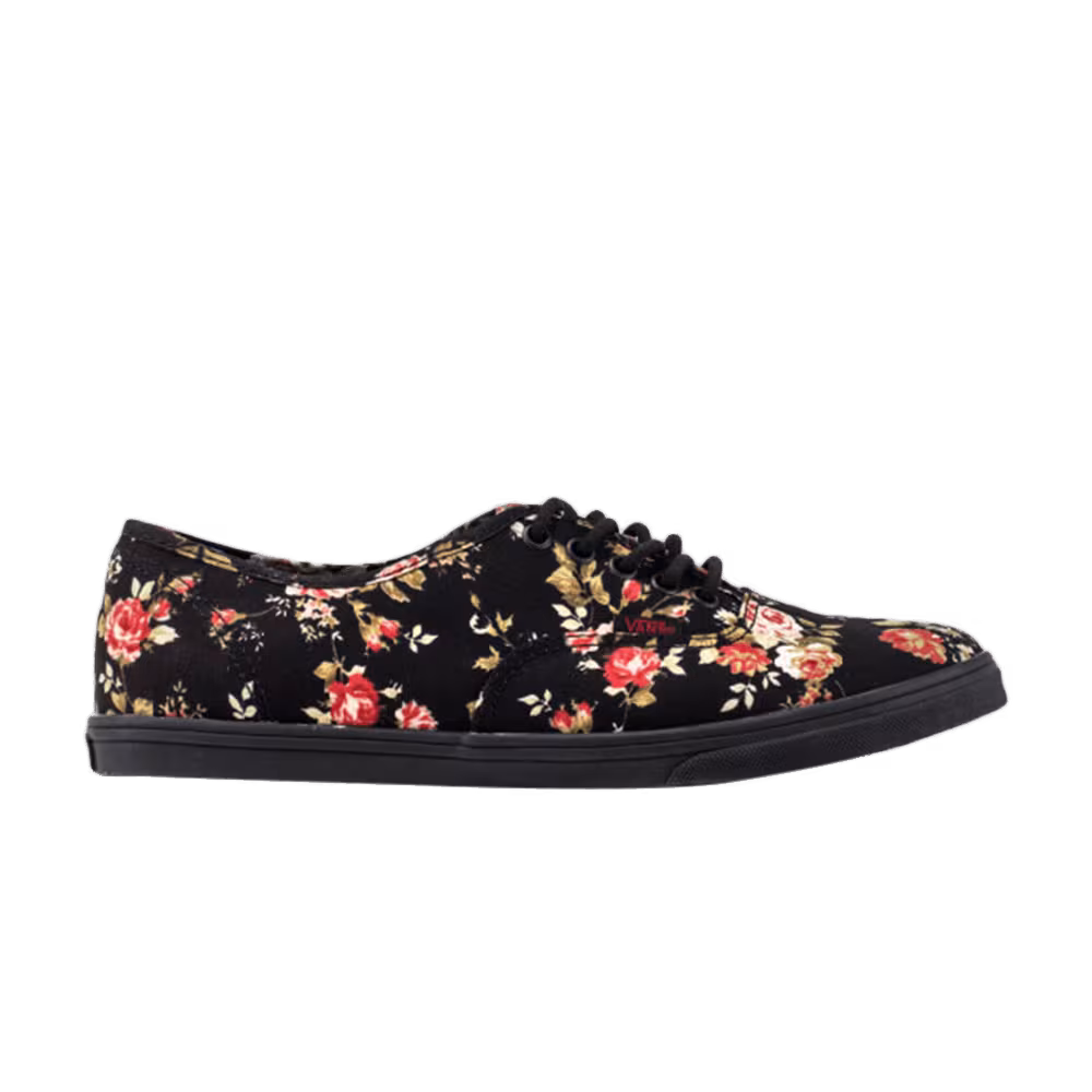 Vans Authentic Lo Pro Black Floral