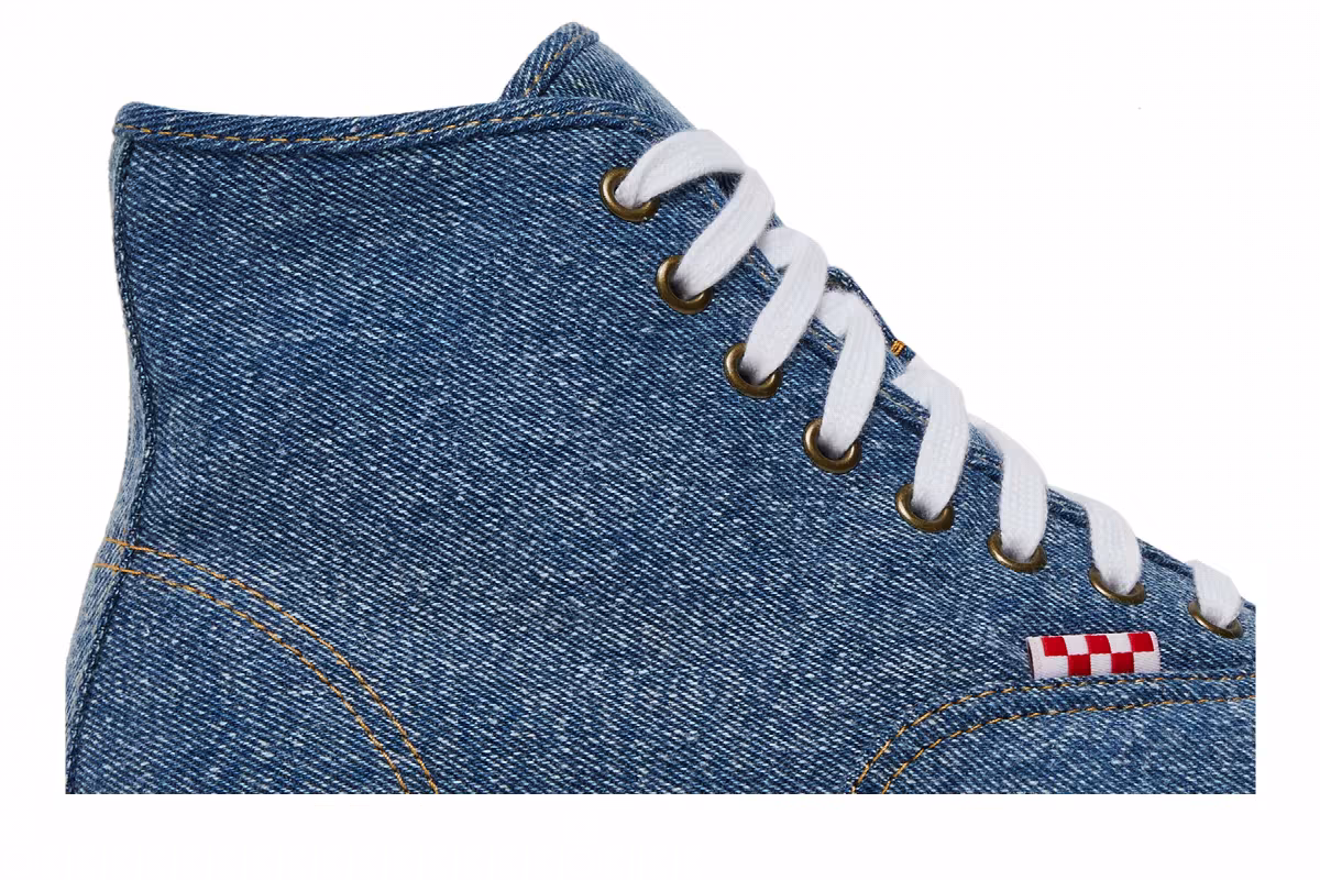Hockey x Vans Skate Authentic High Andrew Allen - Denim, view 3