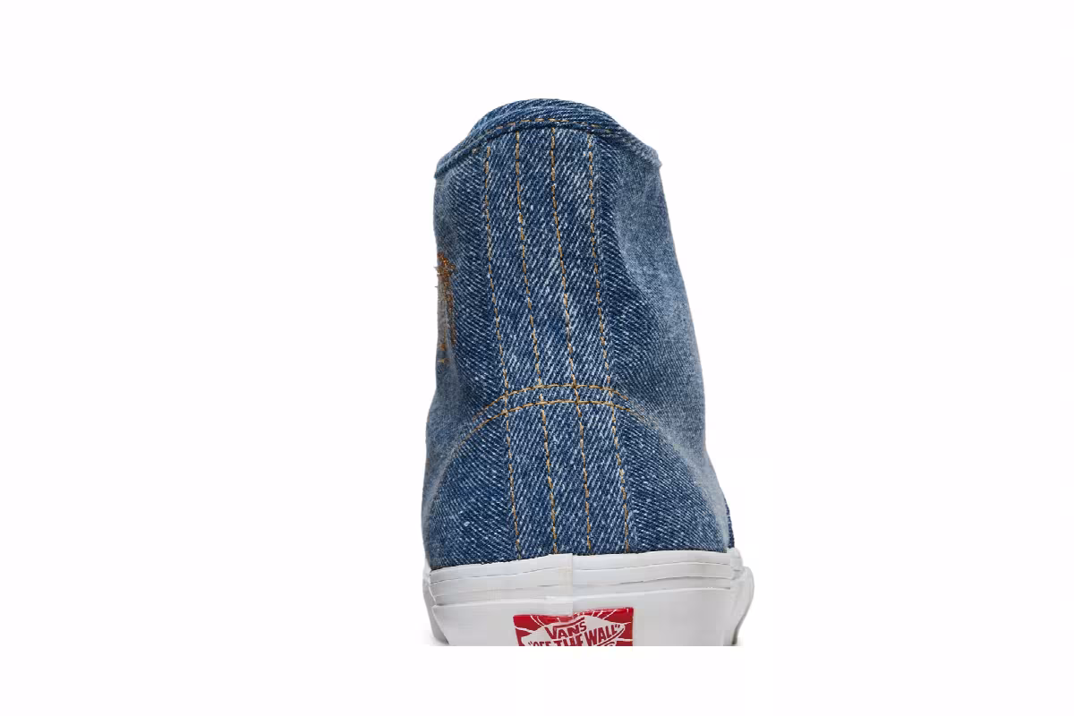 Hockey x Vans Skate Authentic High Andrew Allen - Denim, view 8