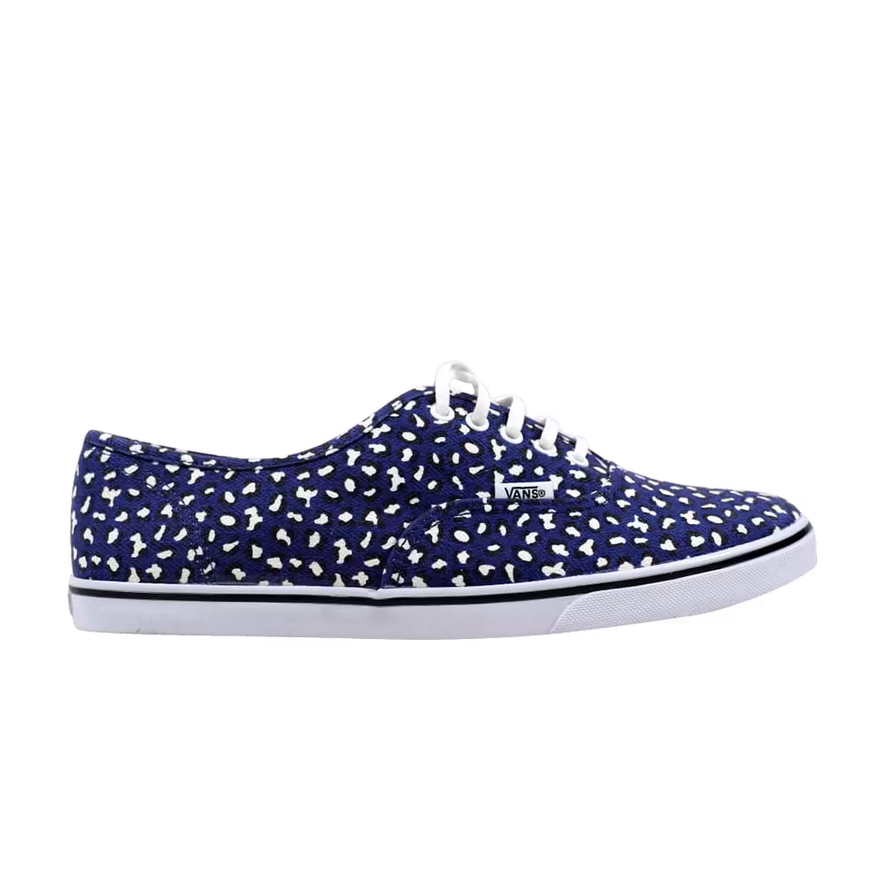 Vans Authentic Lo Pro Herringbone Leopard