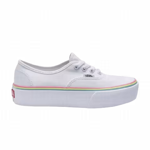 Vans Authentic Platform 2.0 'Rainbow Foxing - White'