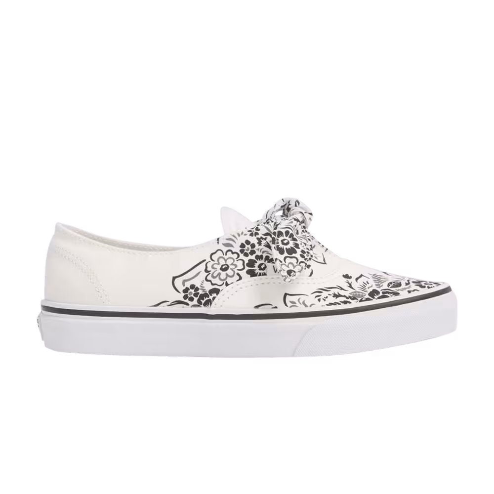 Vans Authentic Knotted Floral Bandana - Marshmallow