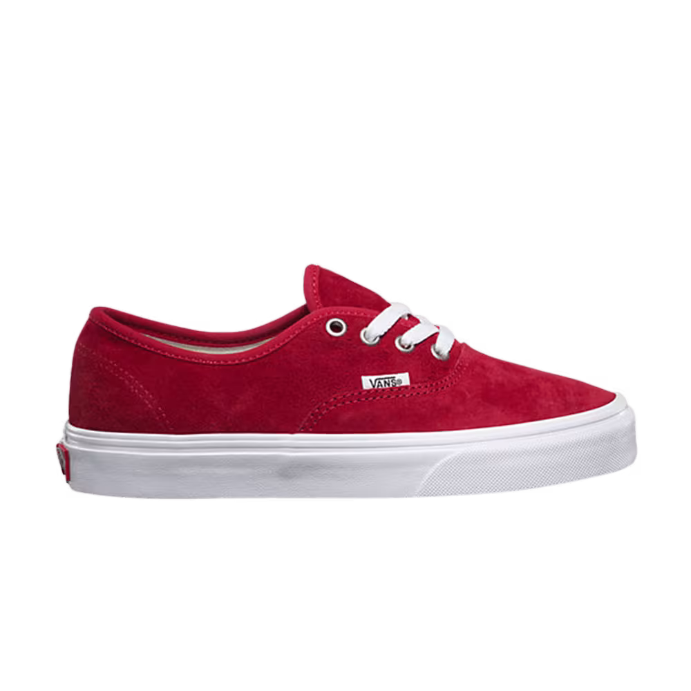 Vans Authentic Pig Suede Scooter Red