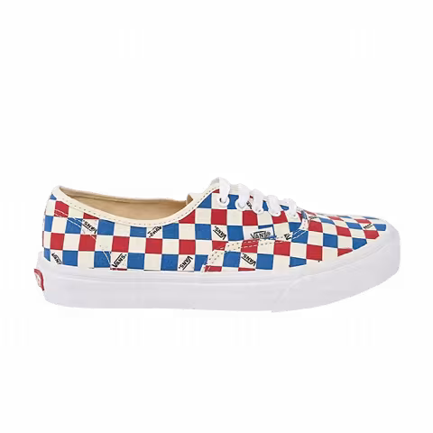 Vans Authentic 'BMX Checkerboard - Blue Red'