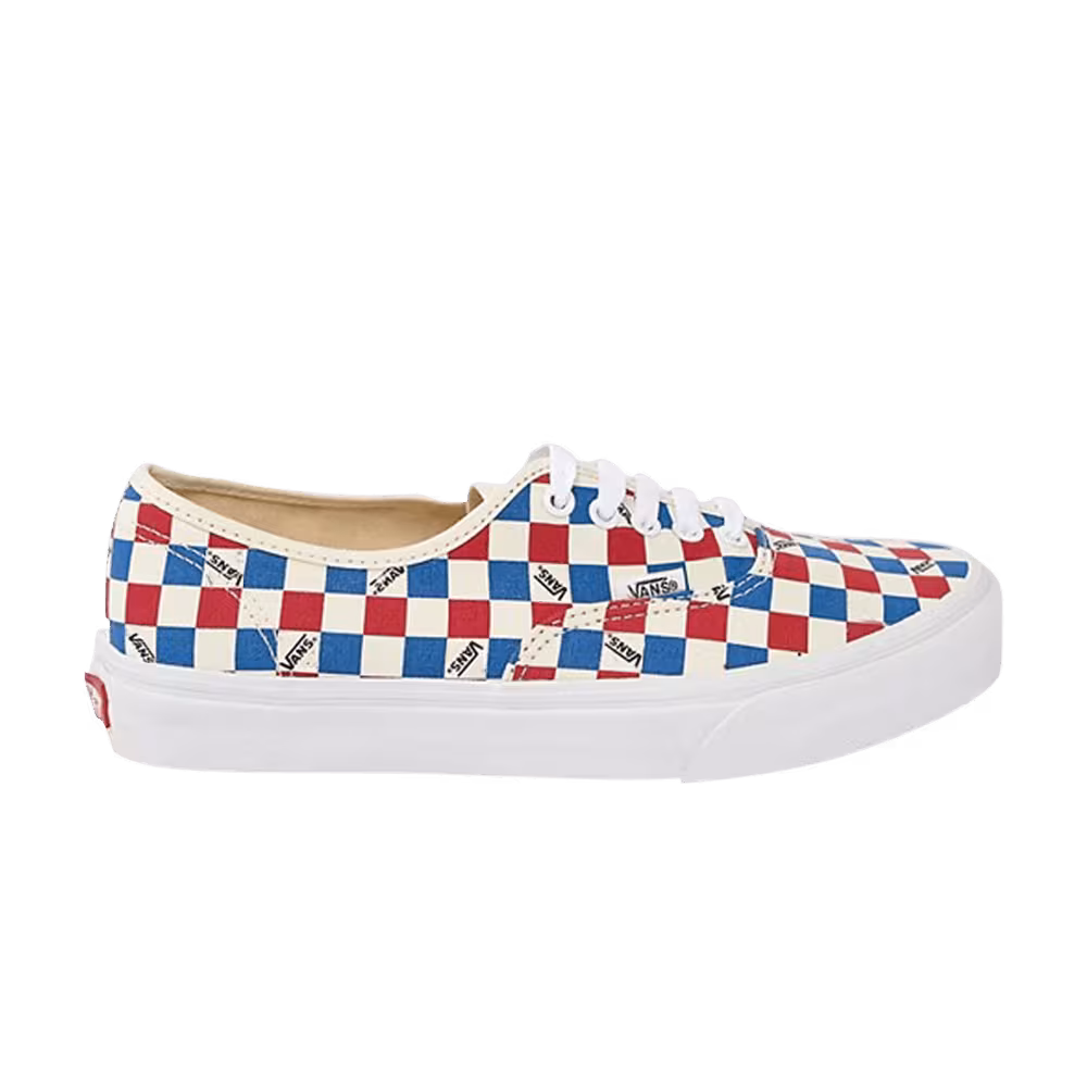 Vans Authentic BMX Checkerboard - Blue Red