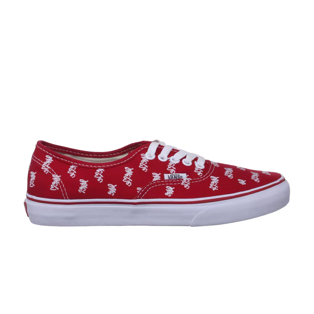 Love Me x Vans Authentic Red