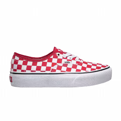 Vans Authentic Platform 2.0 'Checkerboard - Racing Red'
