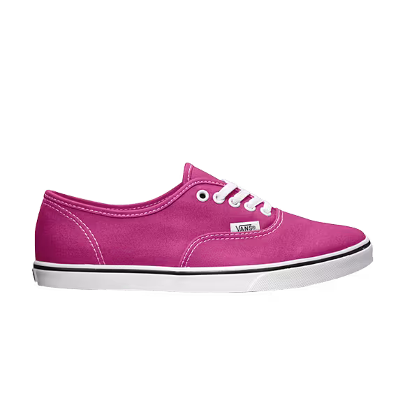Vans Authentic Lo Pro Fuchsia Red/ True White