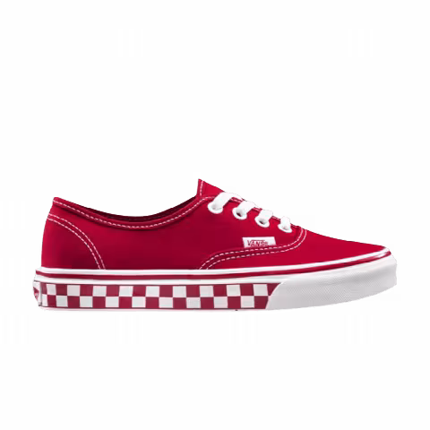 Vans Authentic 'Checkerboard - Racing Red'