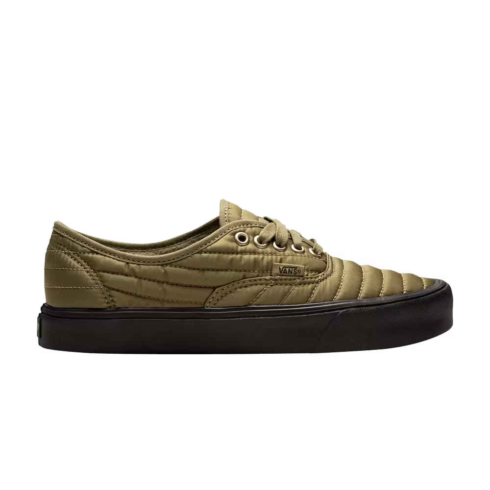 Vans Authentic Lite Quilted - Covert Green Black