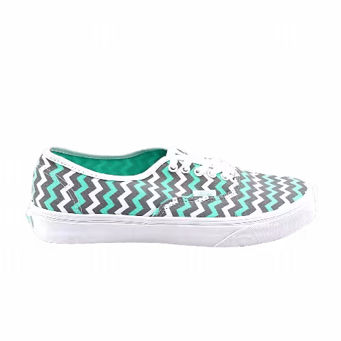 Vans Authentic 'Teal Zig Zag'
