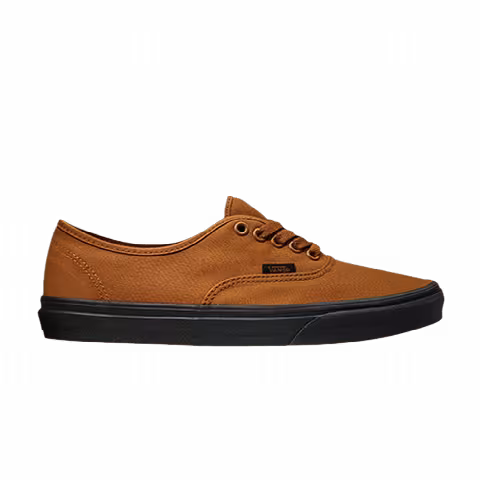 Vans Authentic 'Black Sole Glazed Ginger'