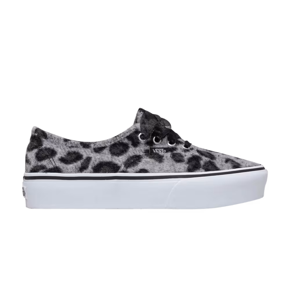 Vans Authentic Platform Fuzzy - Snow Leopard