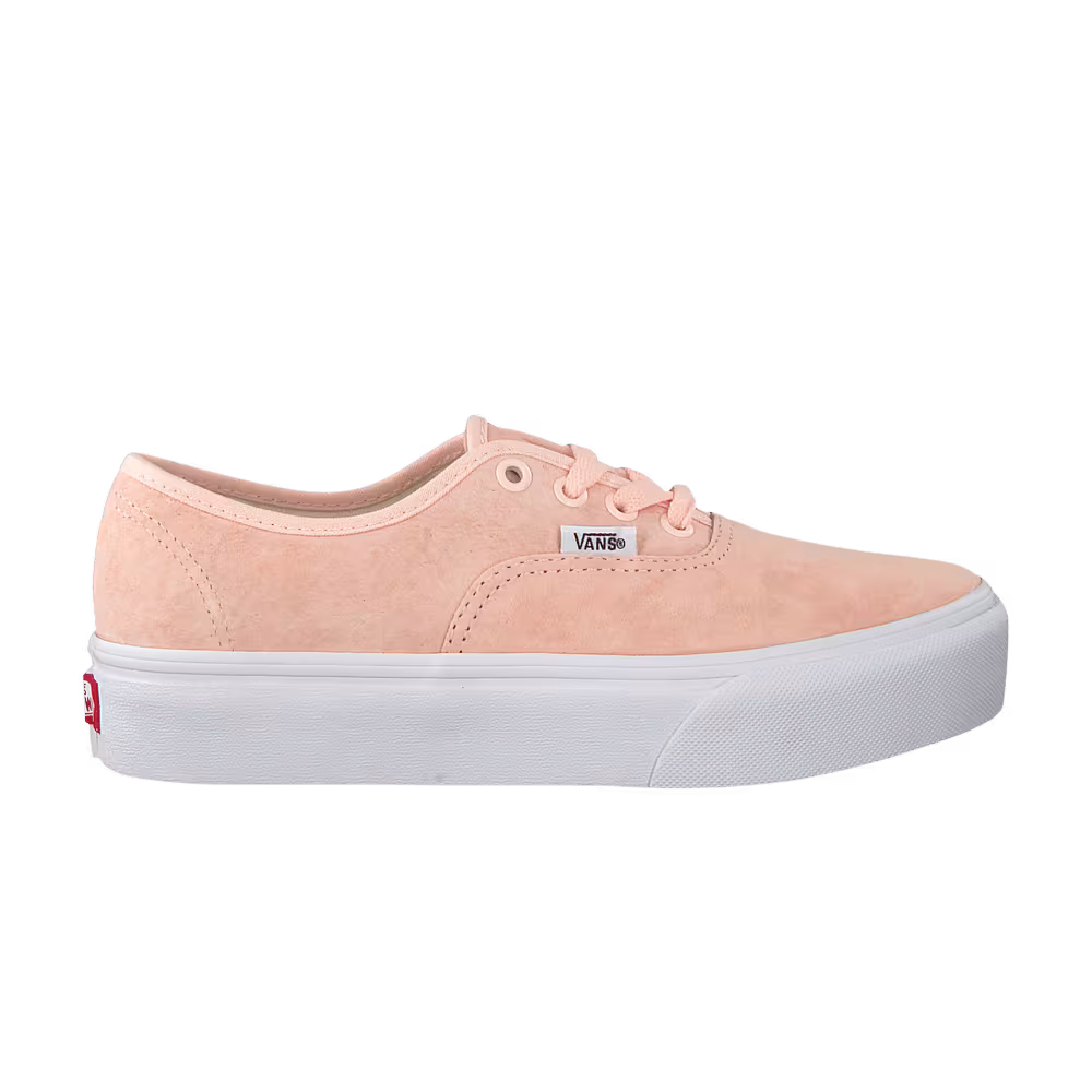 Vans Authentic Platform 2.0 Pig Suede - Pale Dogwood