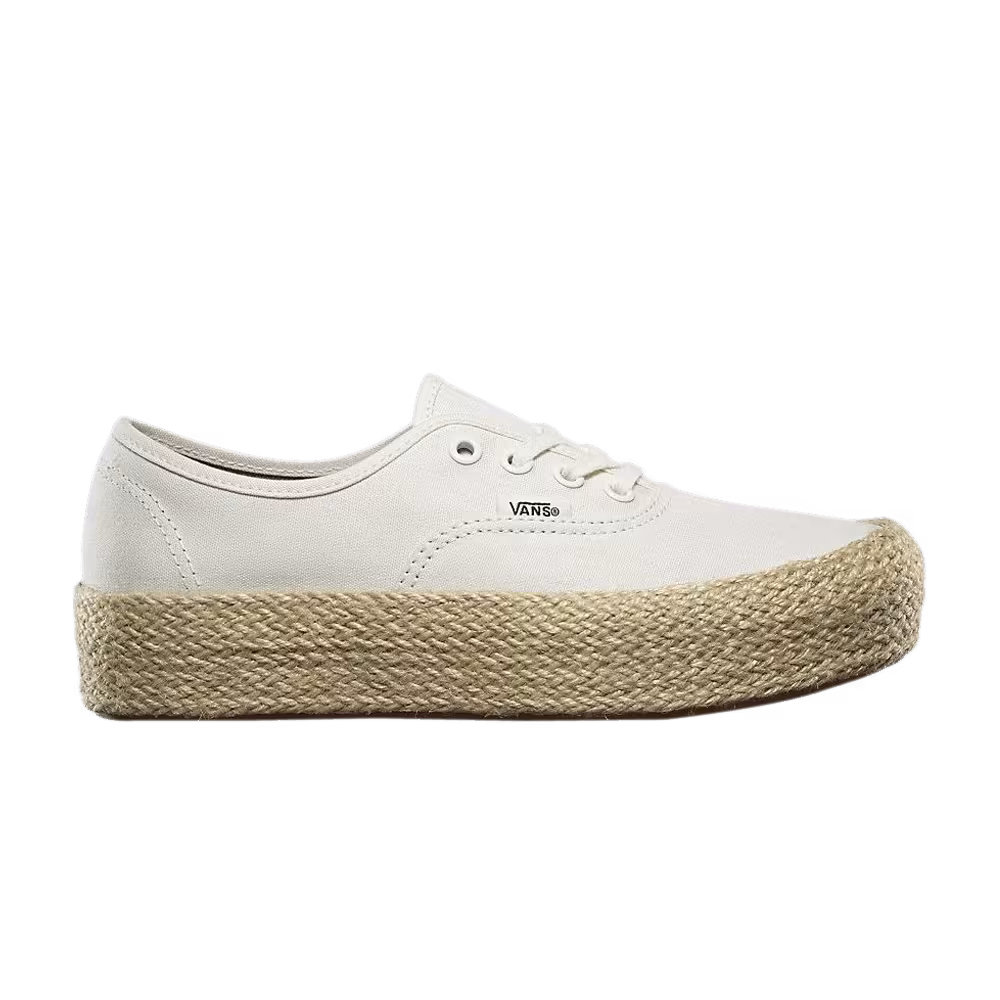 Vans Authentic Platform Espadrille Marshmallow