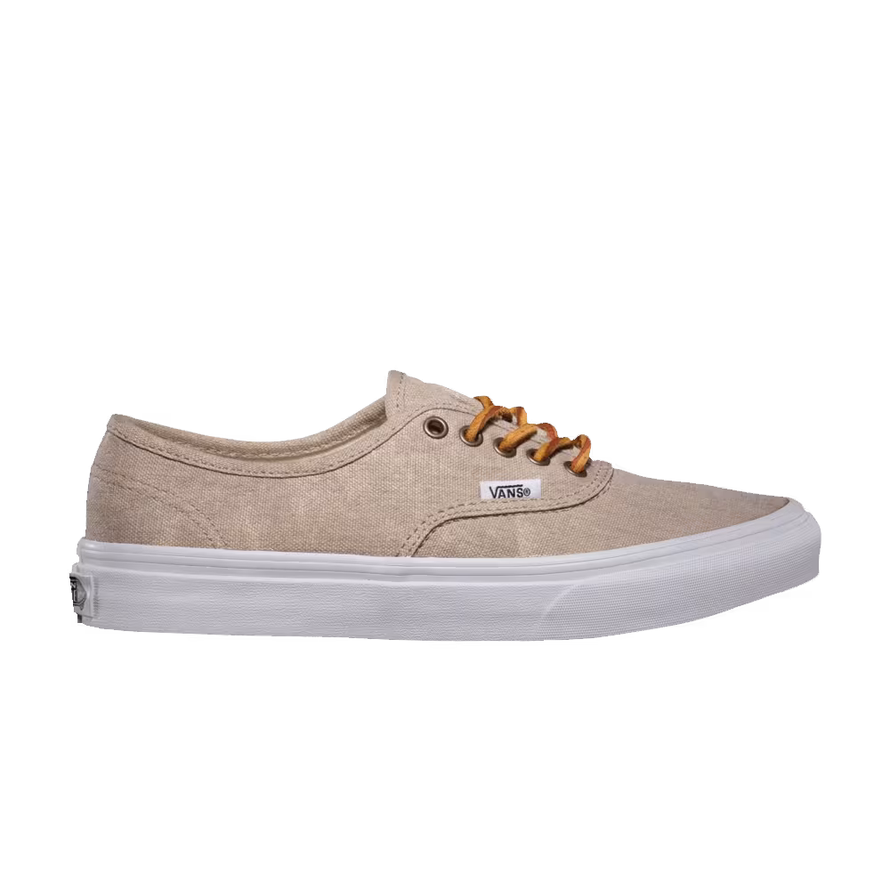 Vans Authentic Slim Washed Canvas - Cream