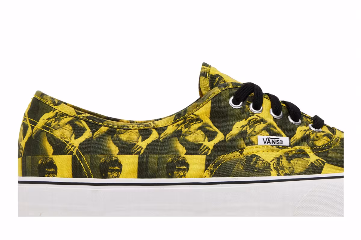 Supreme x Vans Authentic Pro Bruce Lee - Yellow, view 3