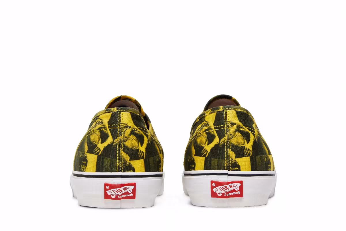 Supreme x Vans Authentic Pro Bruce Lee - Yellow, view 7