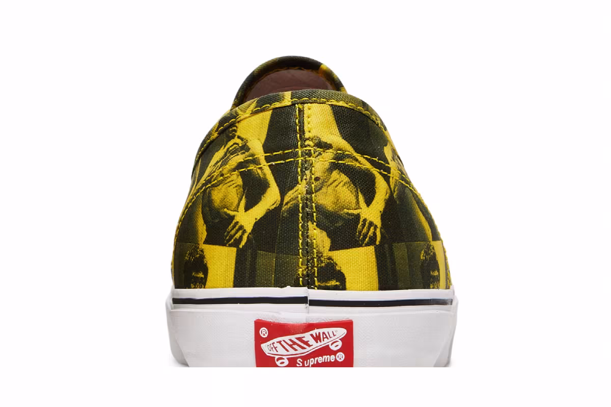 Supreme x Vans Authentic Pro Bruce Lee - Yellow, view 8