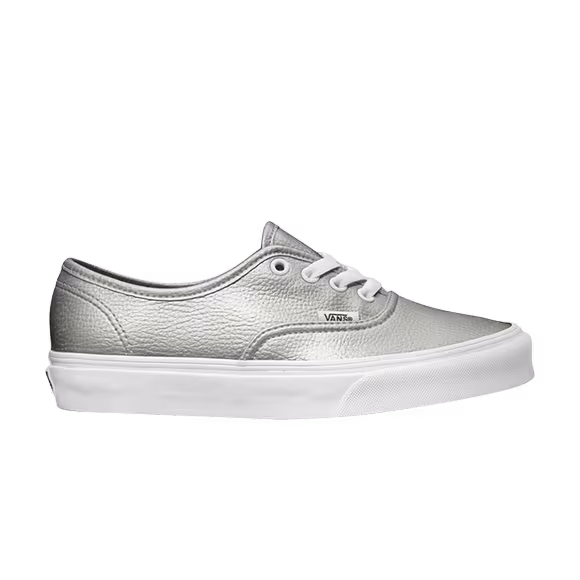 Vans Authentic (Glitter Leather) Silver