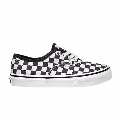 Vans Authentic Big Kids 'Checkerboard - Black White'