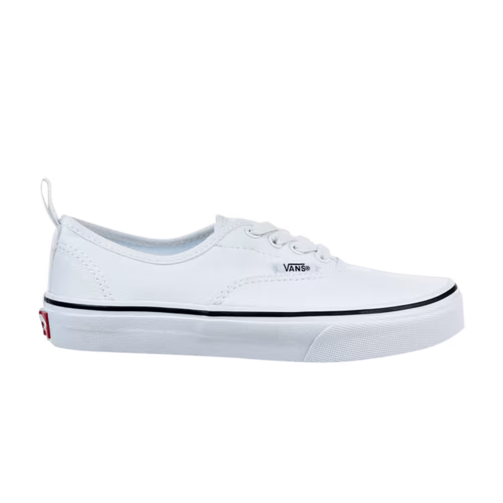 Vans Authentic Elastic Lace Little Kids True White
