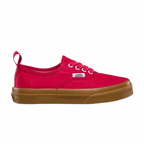 Vans Authentic Elastic Lace Little Kids 'Crimson Gum'