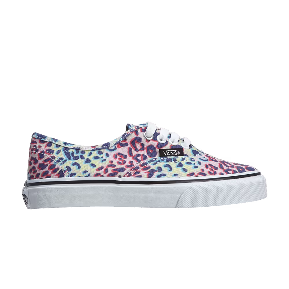 Vans Authentic Slim Little Kids Multi Leopard