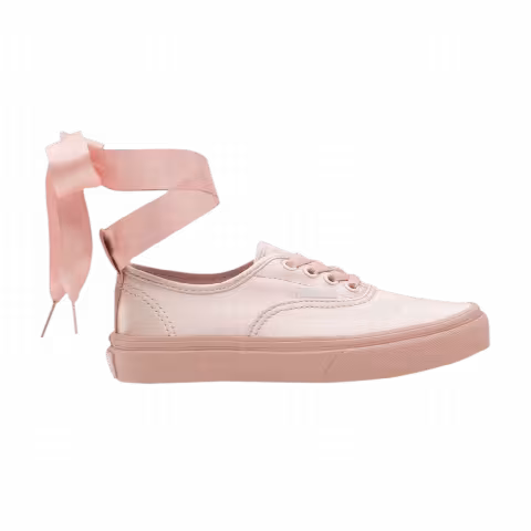 Vans Authentic Elastic Lace Kids 'Satin Lace - Heavenly Pink'