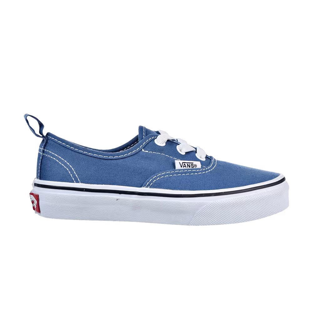 Vans Authentic Elastic Lace Little Kids Navy