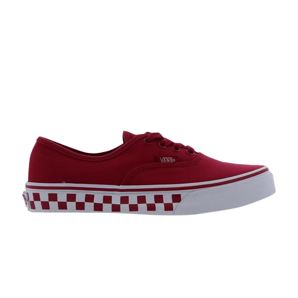 Vans Authentic Big Kids MLX - Crimson Checkerboard