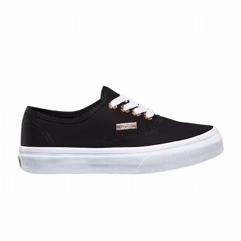 Vans Authentic Kids 'Flower Eyelet - Black'