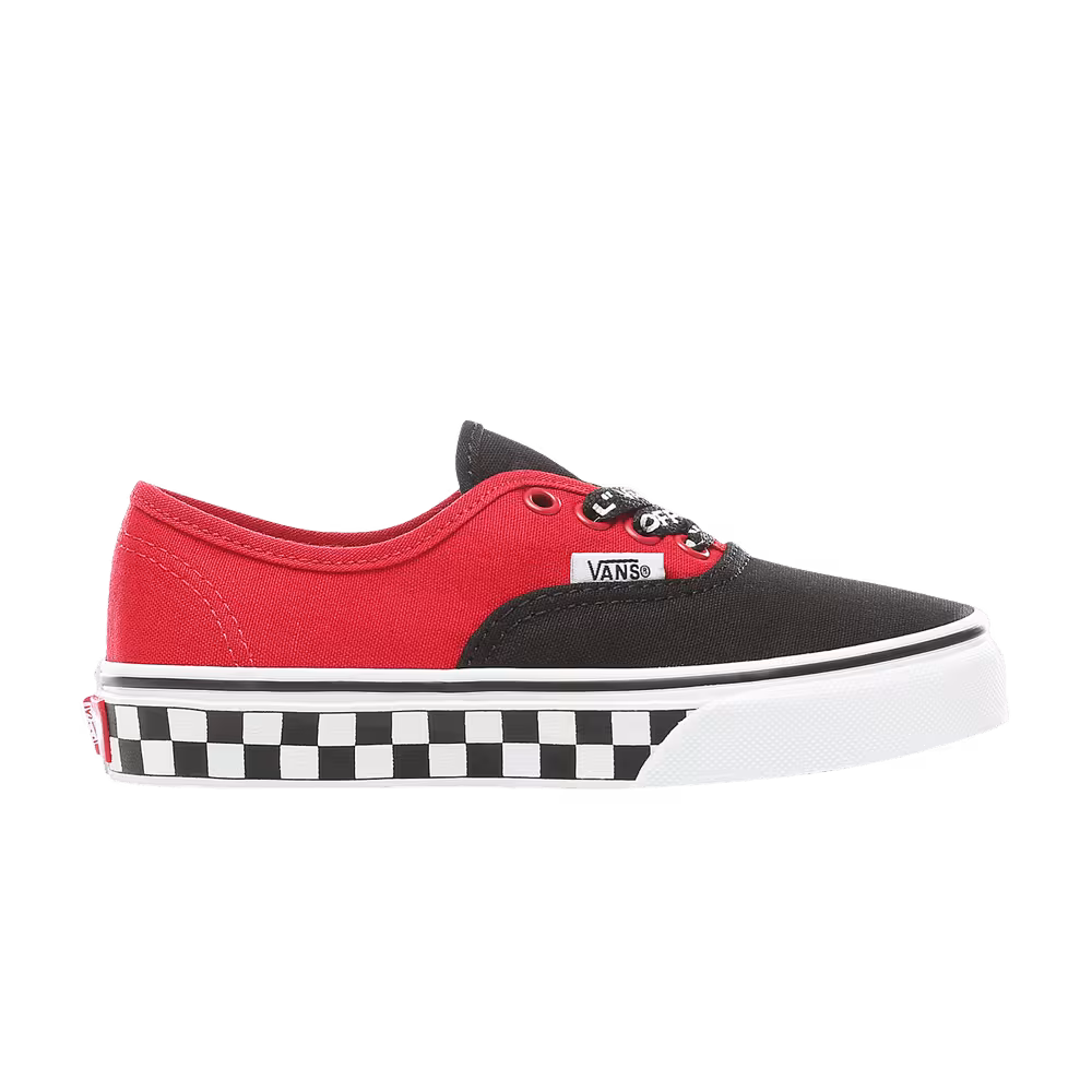 Vans Authentic Kids Logo Pop - Checkerboard Red
