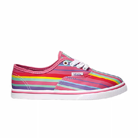 Vans Authentic Lo Pro Stripes Kids 'Flower Pink'
